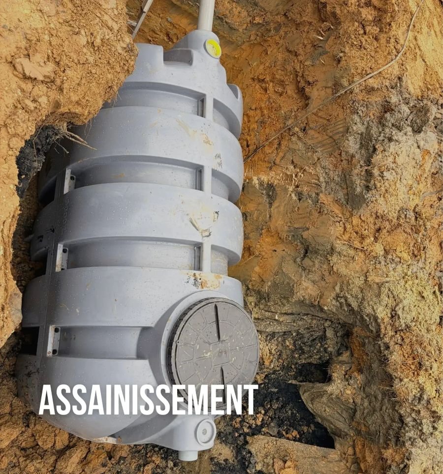 Assainissement chantier