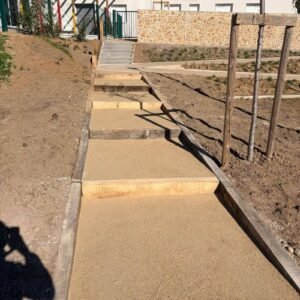 Aménagement extérieur escalier