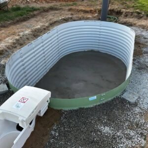 Création d'une piscine extérieure